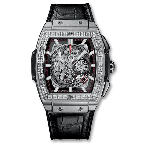 hublot big bang 707282 with diamonds watch titanium|Hublot Spirit of Big Bang Chronograph 42mm .